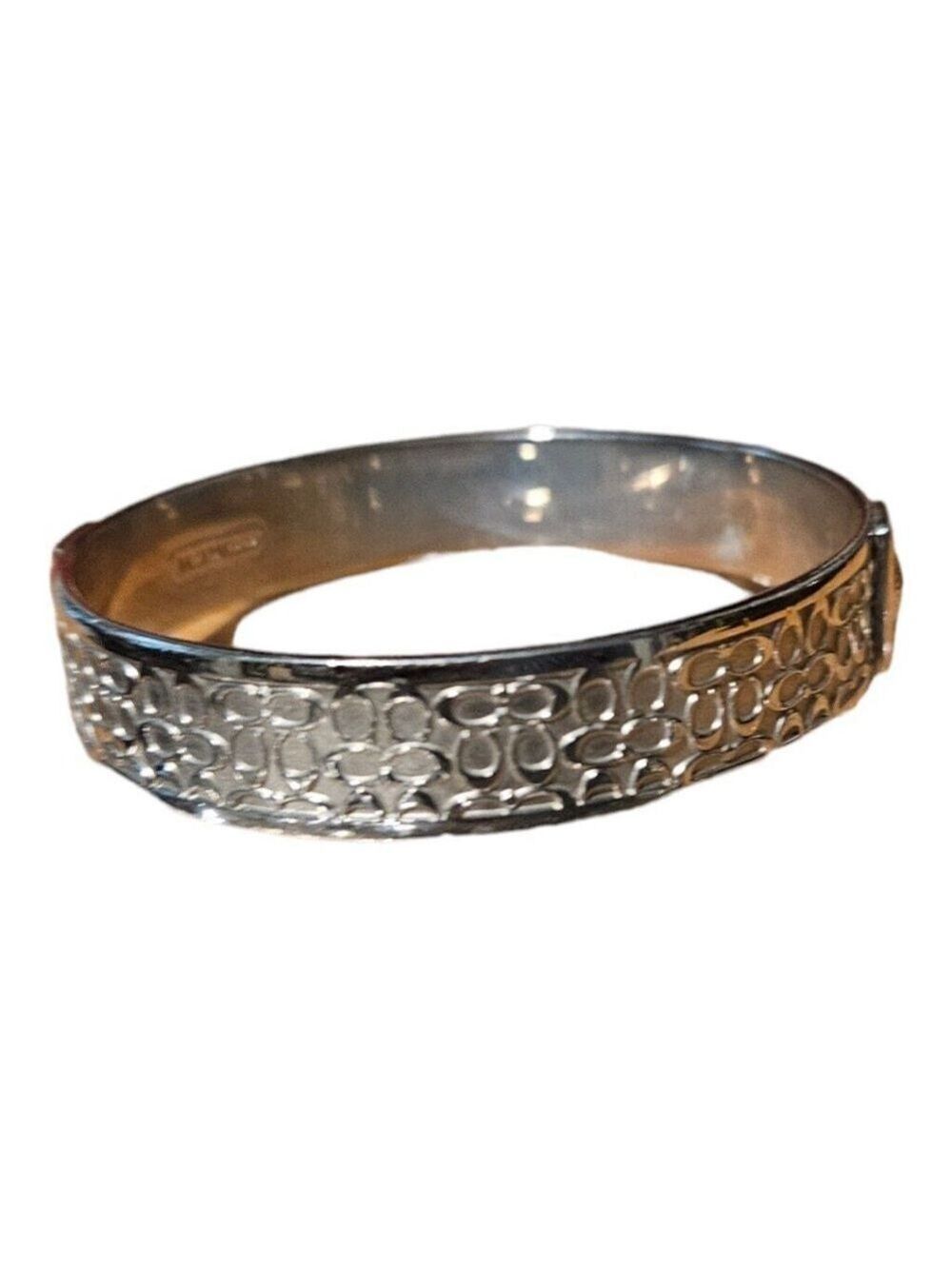 Coach Silver Bracelet One Size - Picture 3 of 3